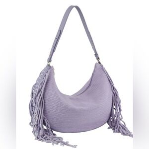 Handbag Republic Corve texture fringe shoulder bag NEW